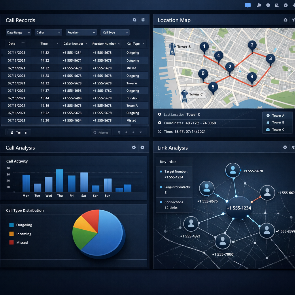 CDR, LAC & Link Analysis